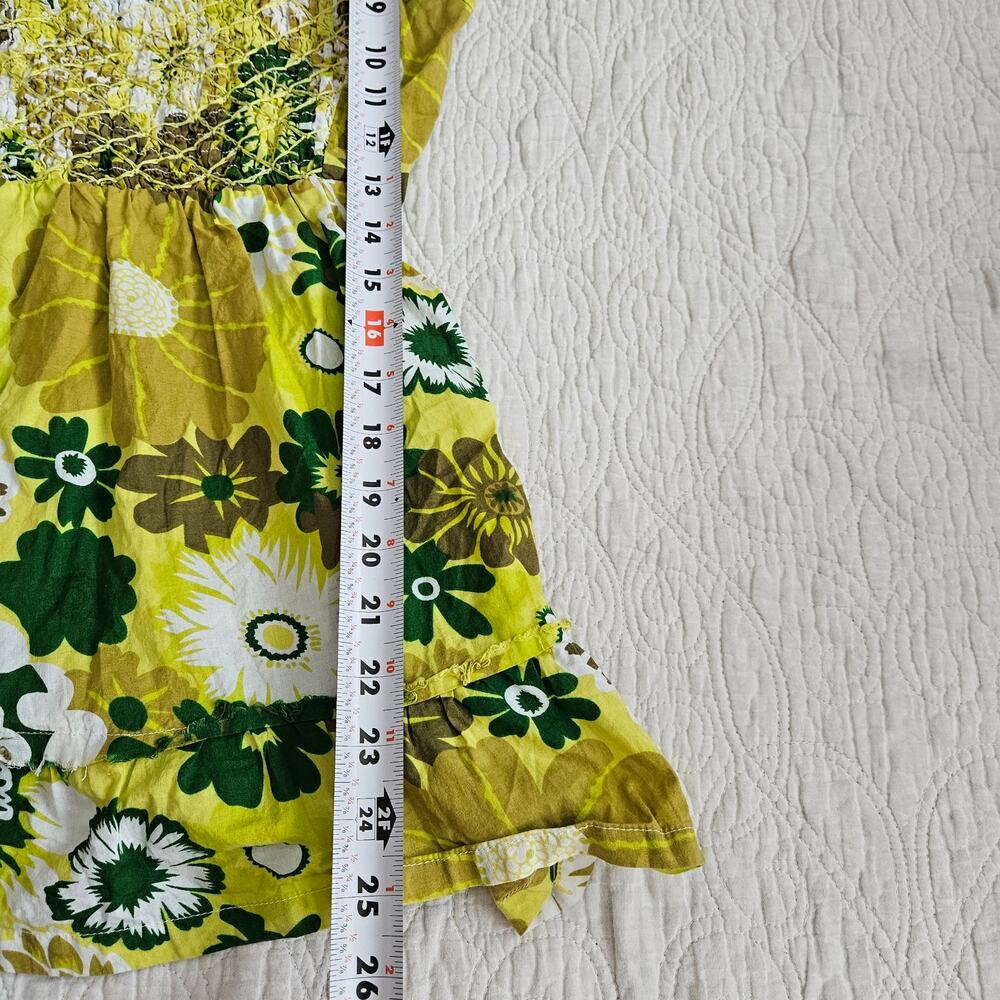 Y2k FANG Babydoll Tie Back Sleeveless Top - Size Medium - Picture 5 of 7